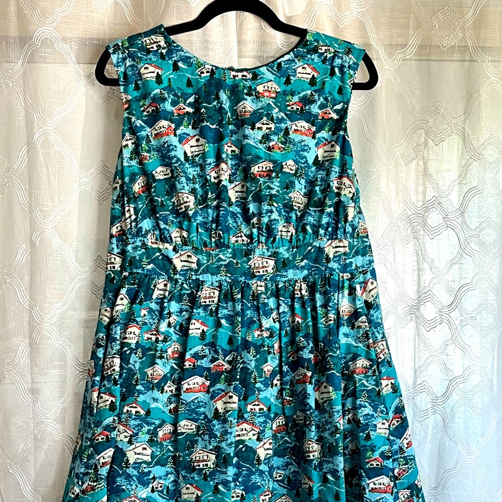 Emily and Fin ModCloth Dress with pockets XL
